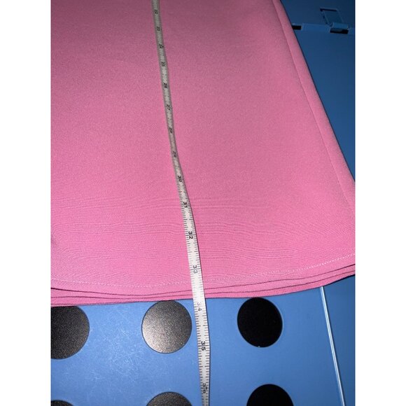 Sister Jane Pink Tie Neck Bow Shift Dress Mini Length Size M - Picture 11 of 11